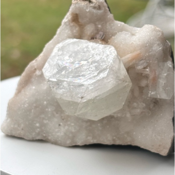 Natural Apophyllite Crystal Specimen - Picture 4 of 15
